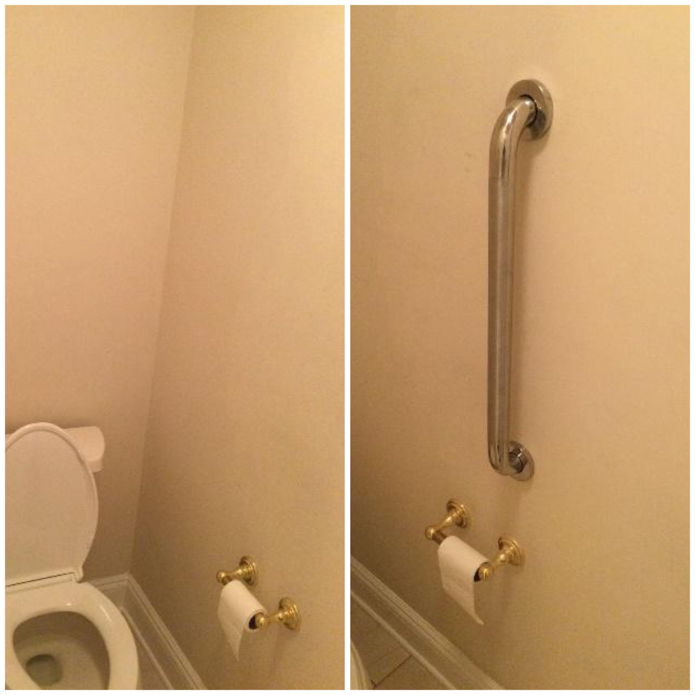 Install grab bar in Westport