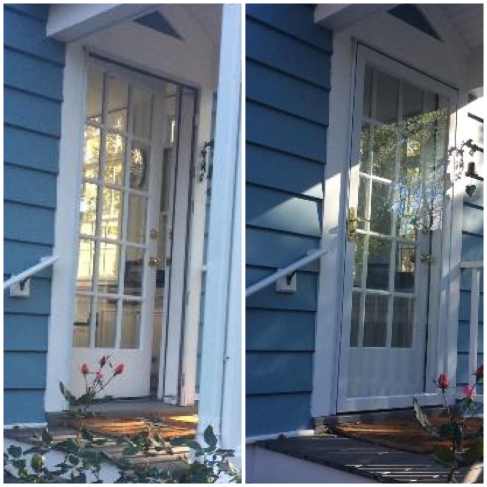 Install storm door in Fairfield