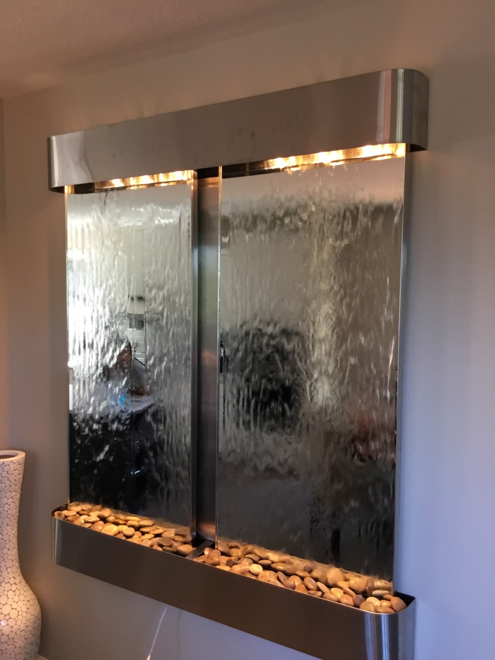 Installed Wall Water Feature