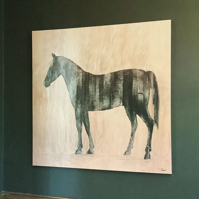 Installed artwork for customer