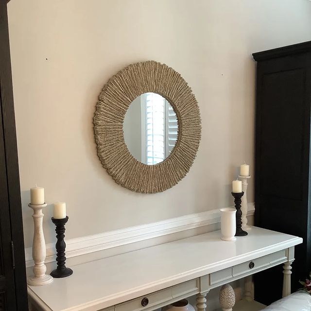 Installed mirror for customer