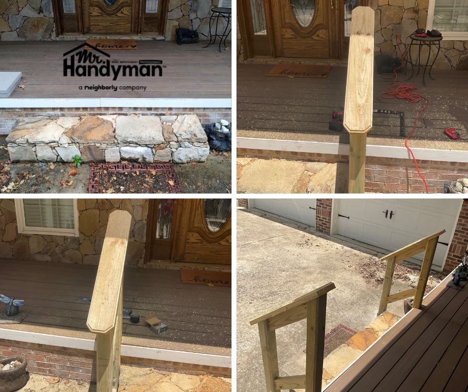 Porch railing