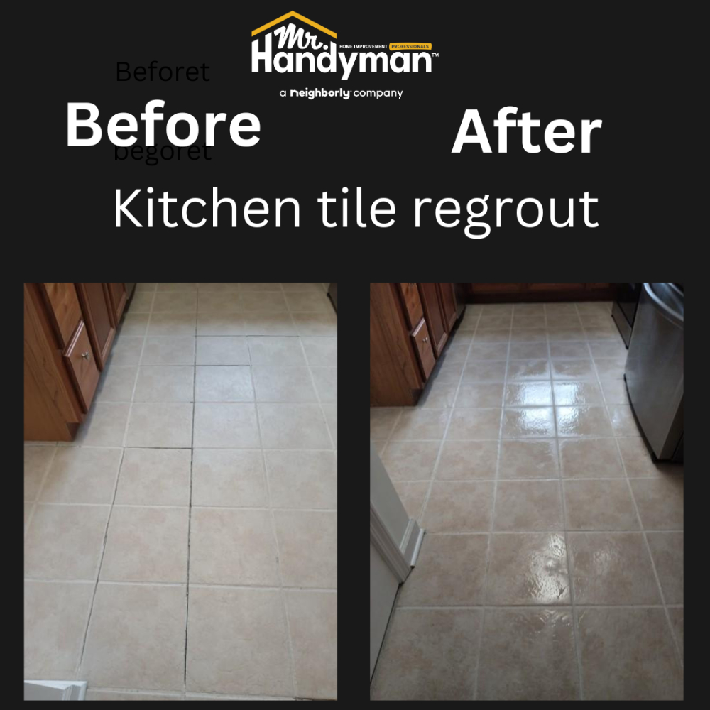 Kitchen Tile Regrout