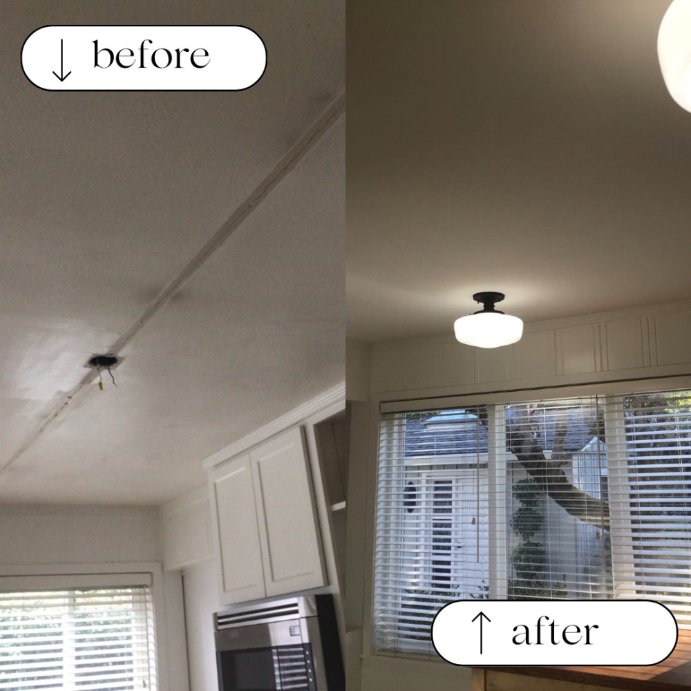 Lighting Installation/Drywall Repair