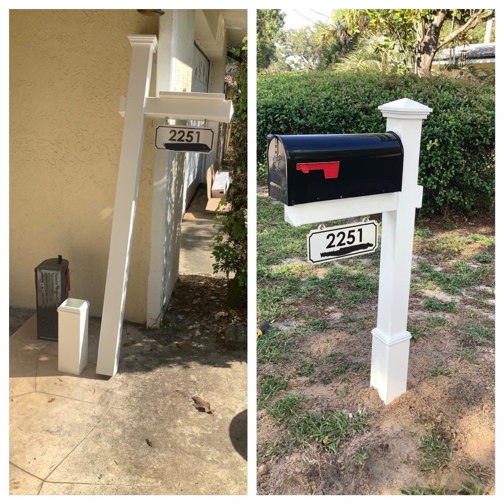 Mailbox Installation in Longwood