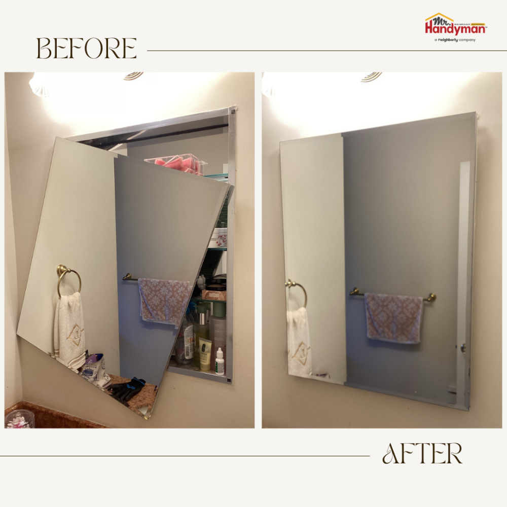 Medicine Cabinet Hinge Replacement