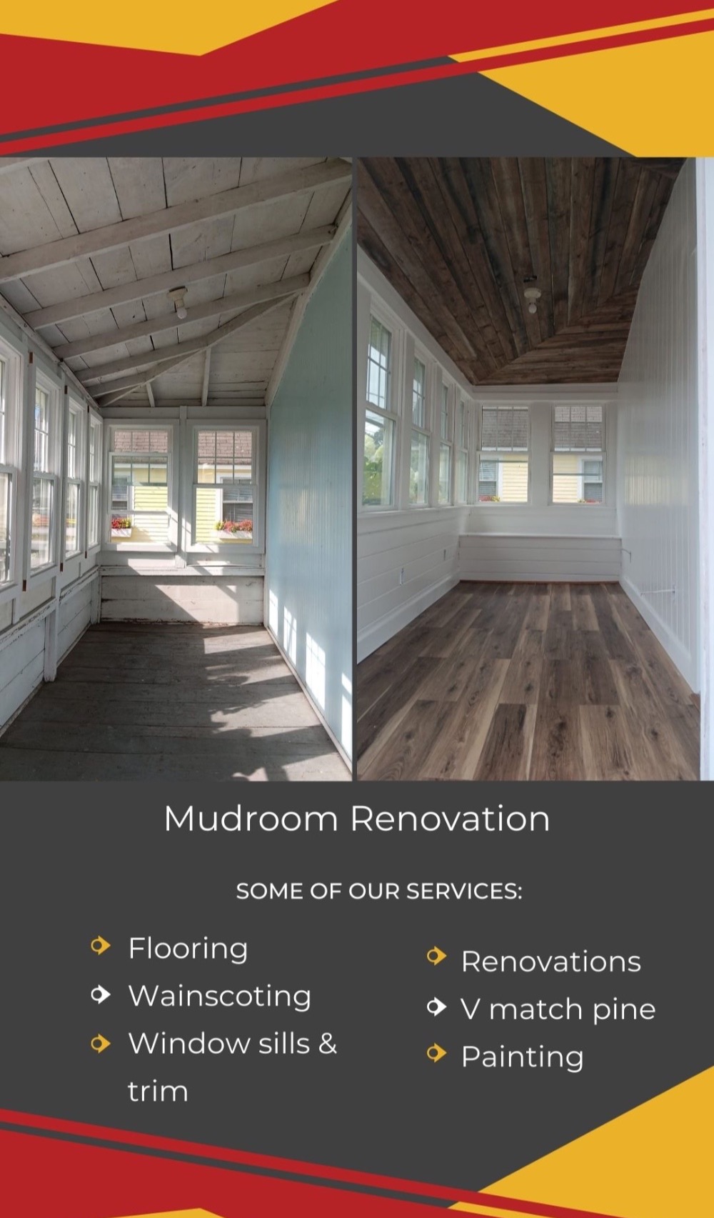 Mudroom upgrade