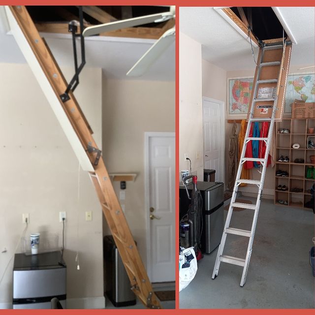 Attic stairs