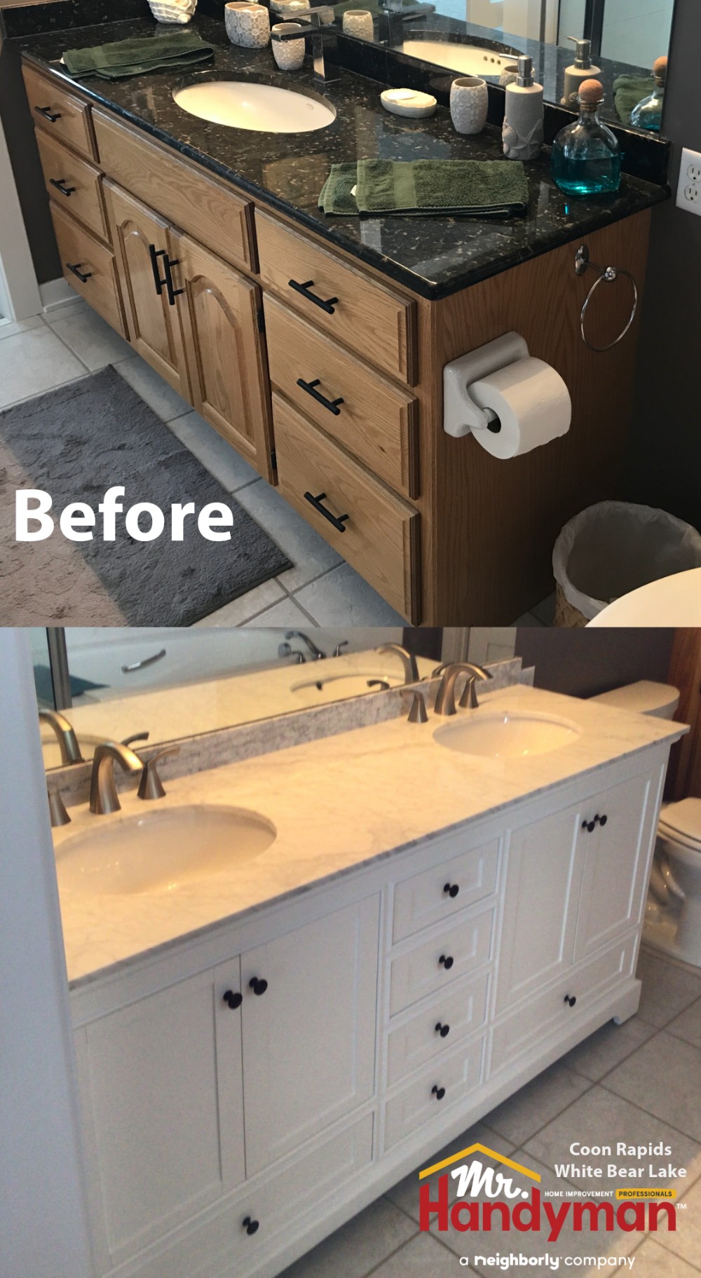 New Bathroom Vanity