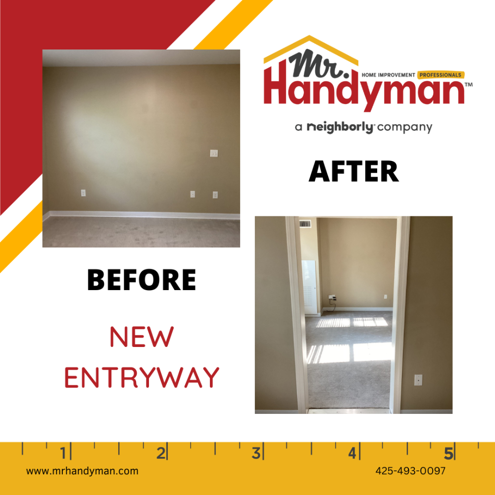 New Entryway in Woodstock