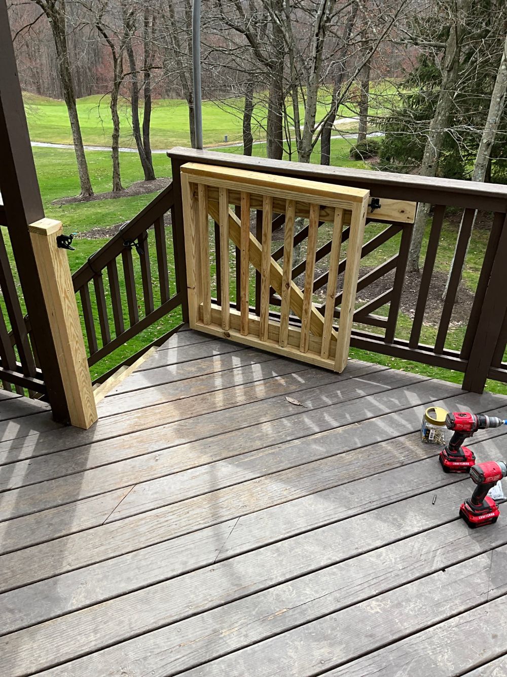 New Gate on Deck