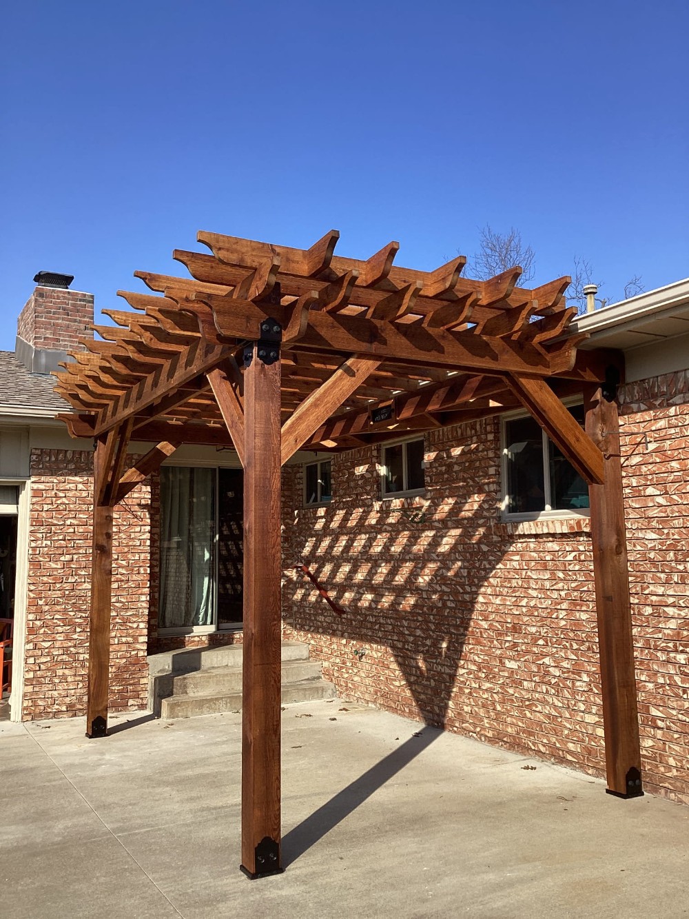 New Build Pergola.
