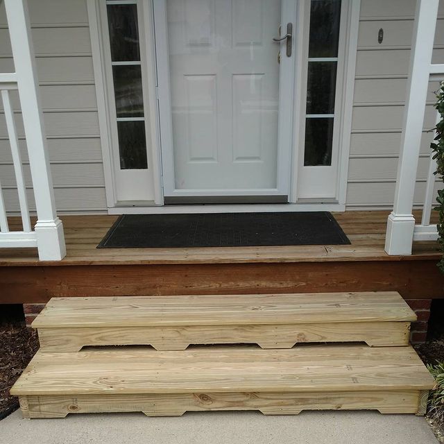 New stairs