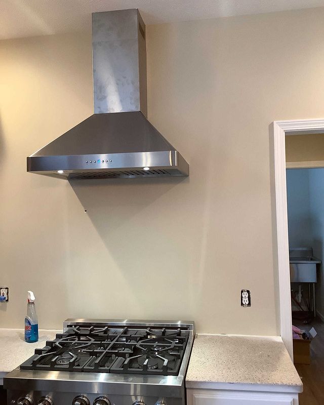 New vent hood in Grand Haven, MI