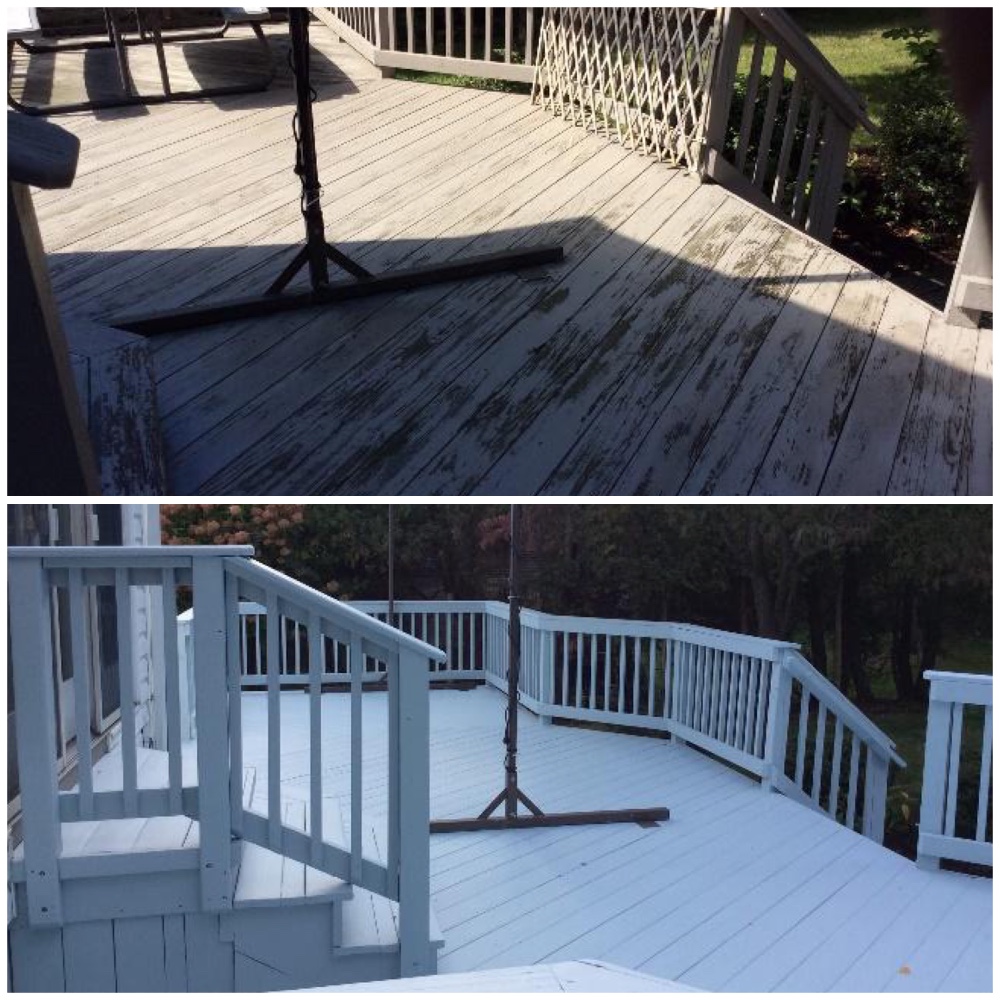 Paint deck in Fairfield