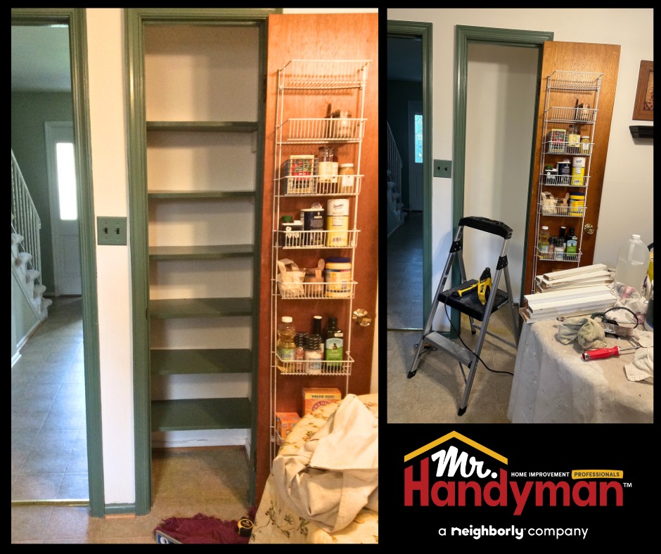 Pantry Shelf Installation