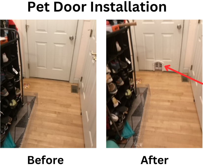 Pet Door Installation