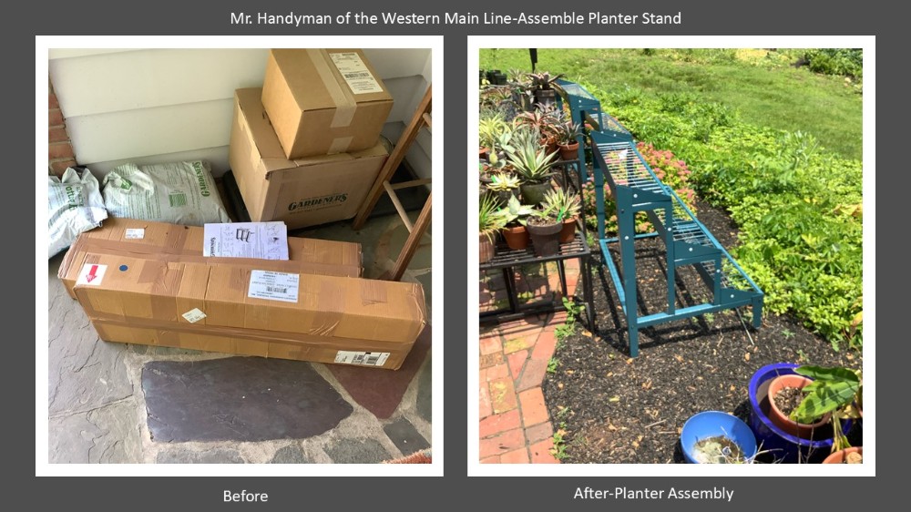 Planter Assembly Spring City, Pa Chester County