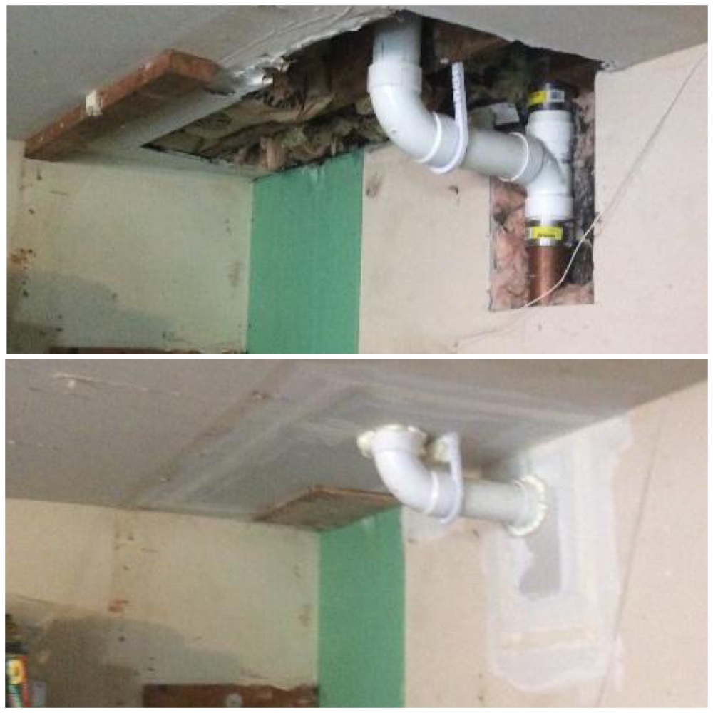 Repair ceiling in garage in Shelton
