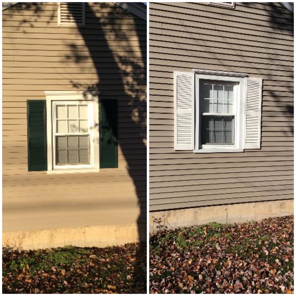 Replace shutters in Fairfield