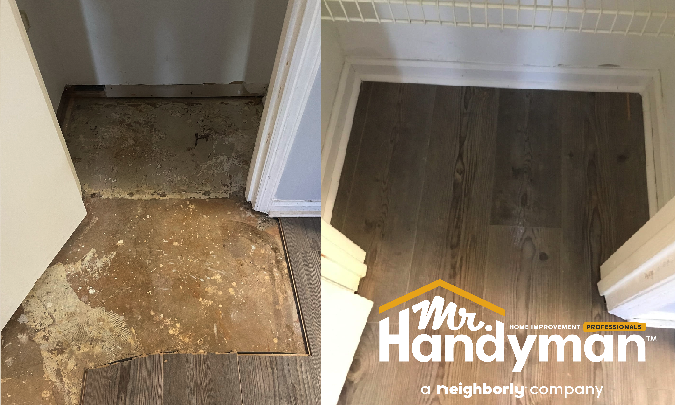 SMALL LVP FLOORING REPAIR