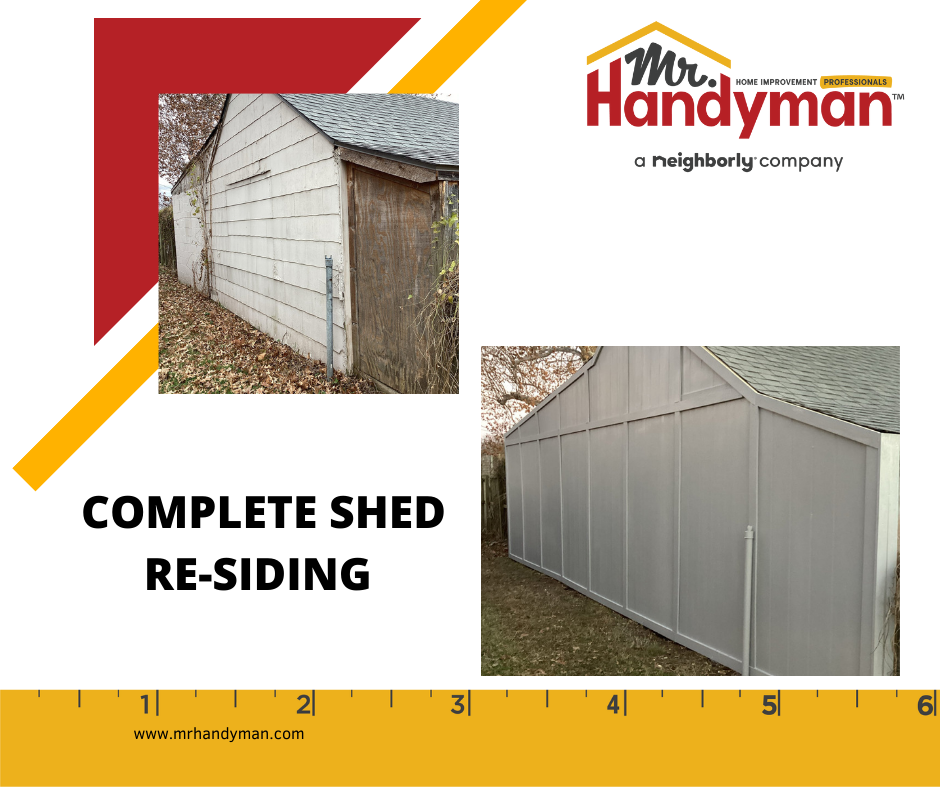 Shed Siding Replacement