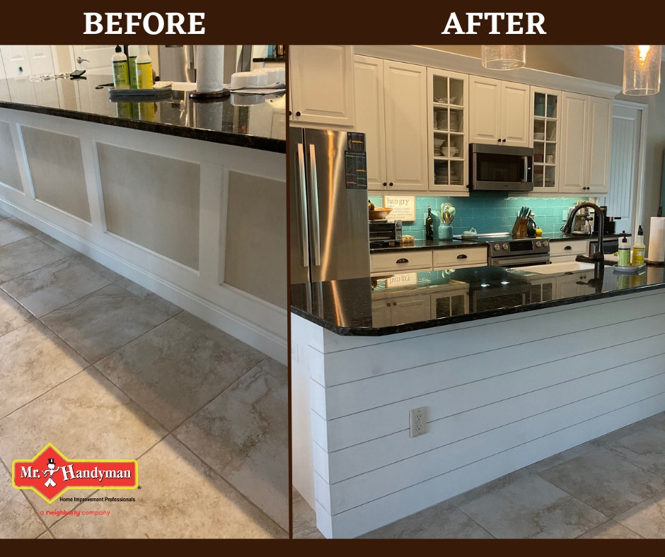 Shiplap install.
