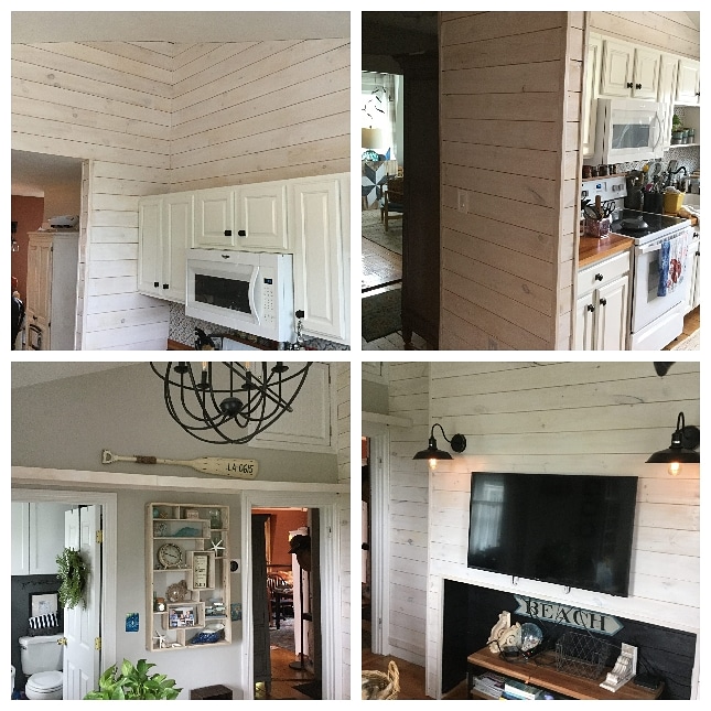 Shiplap installation
