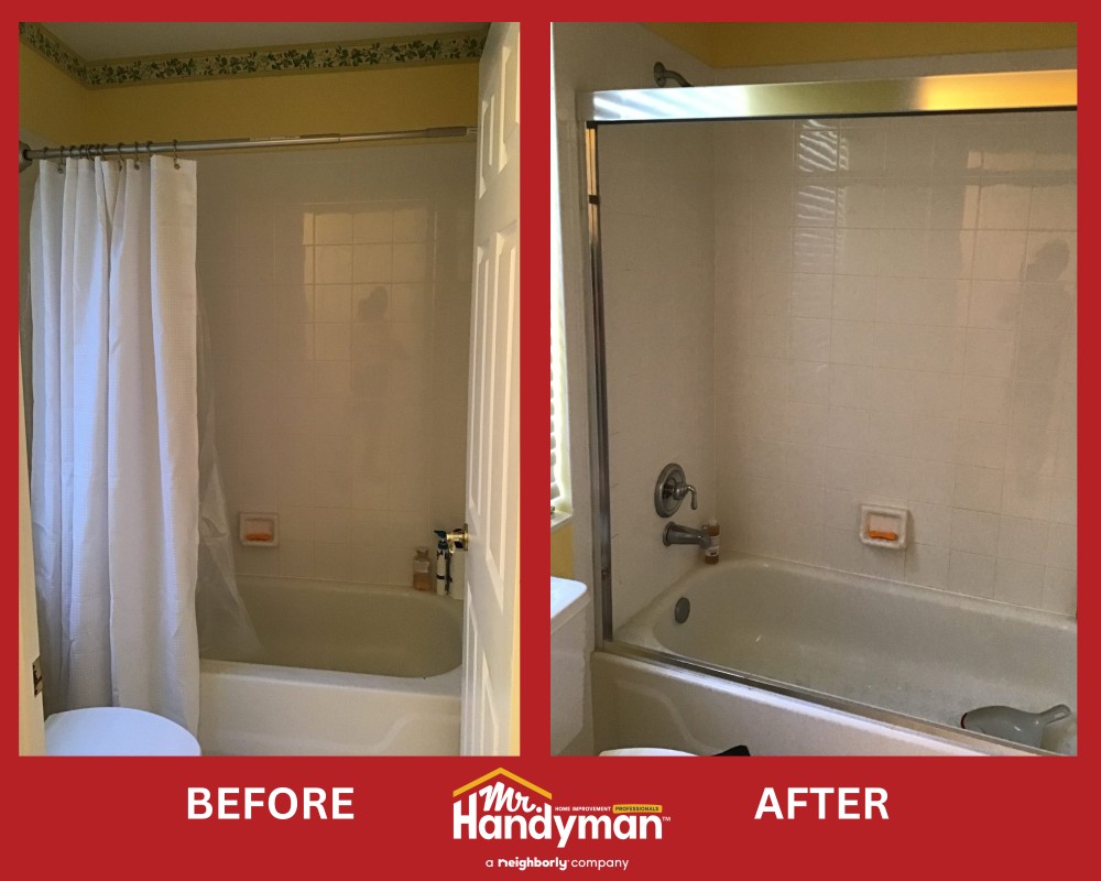 Shower Door Install