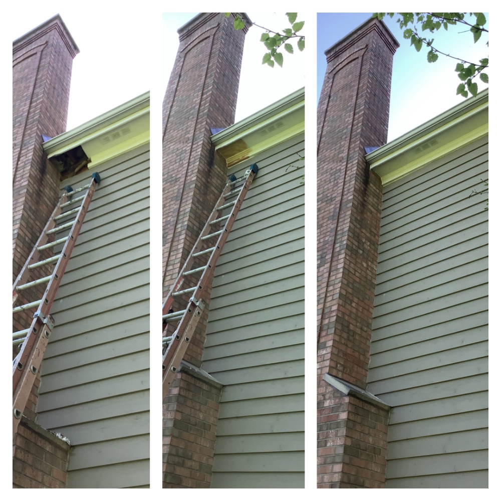 Soffit repair