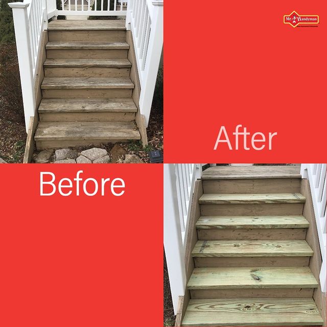 Stair Tread Replacement.