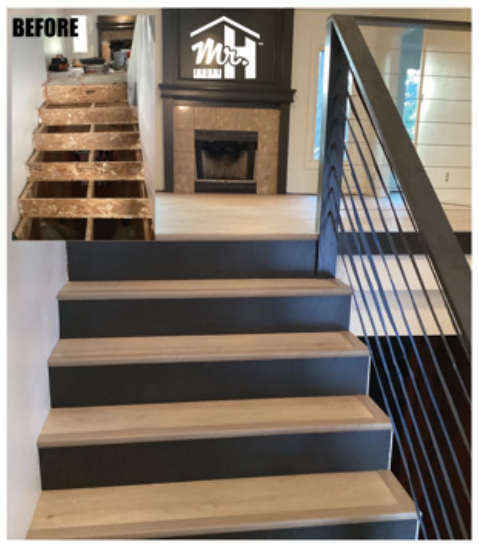 Steps Before & After