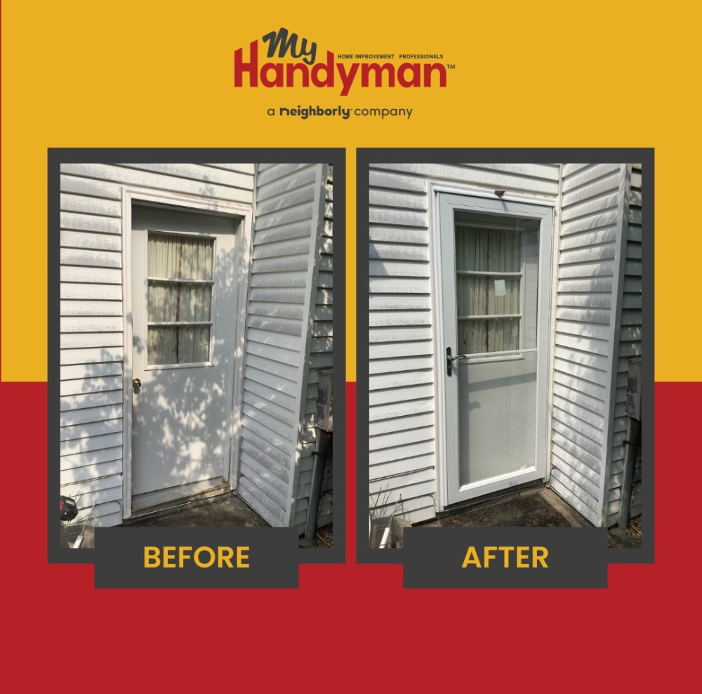 New Storm Door