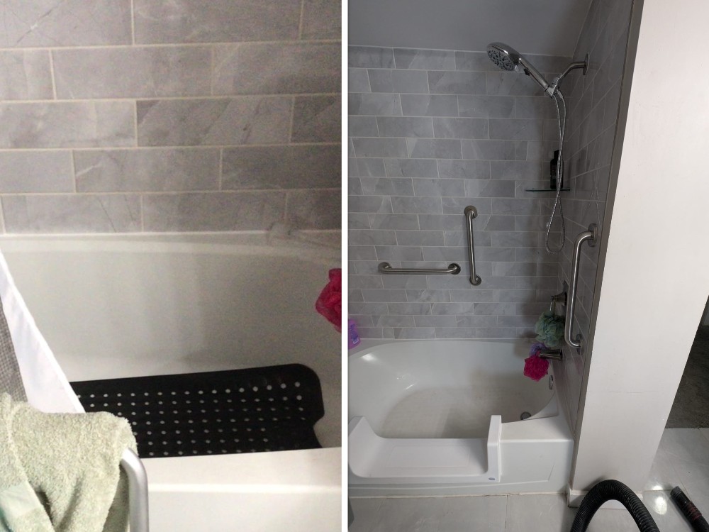 TUB CUTOUT