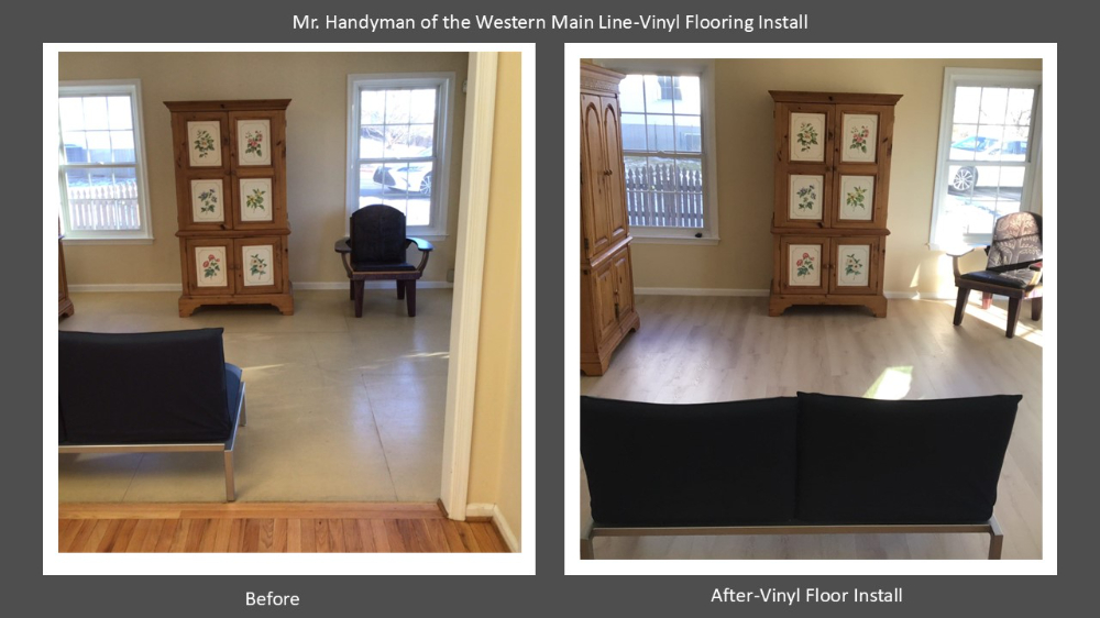 Vinyl Floor Install Downingtown, Pa Chester County