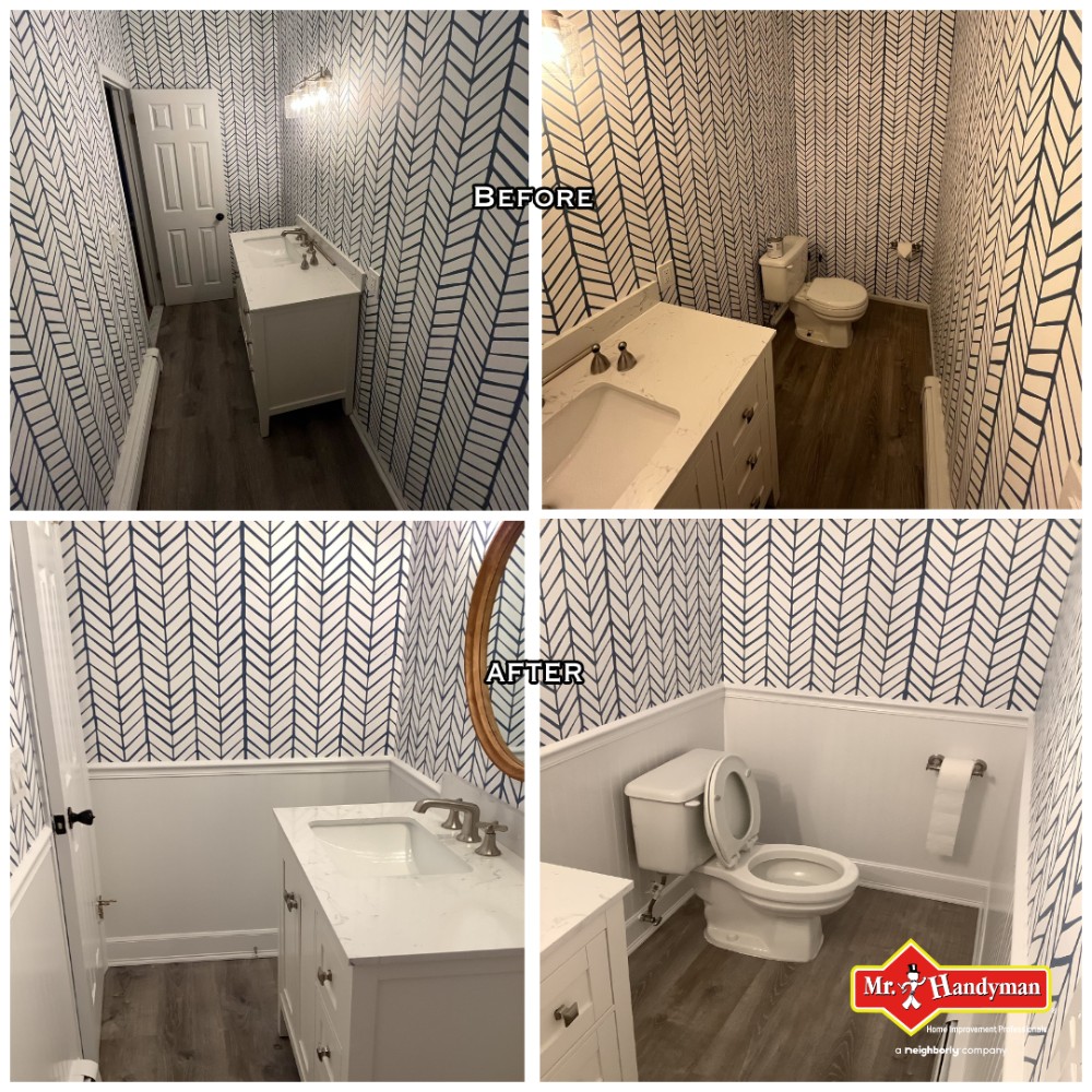 Wainscot Install