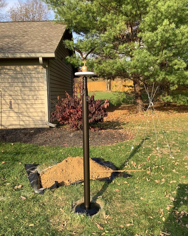 telescoping flag pole