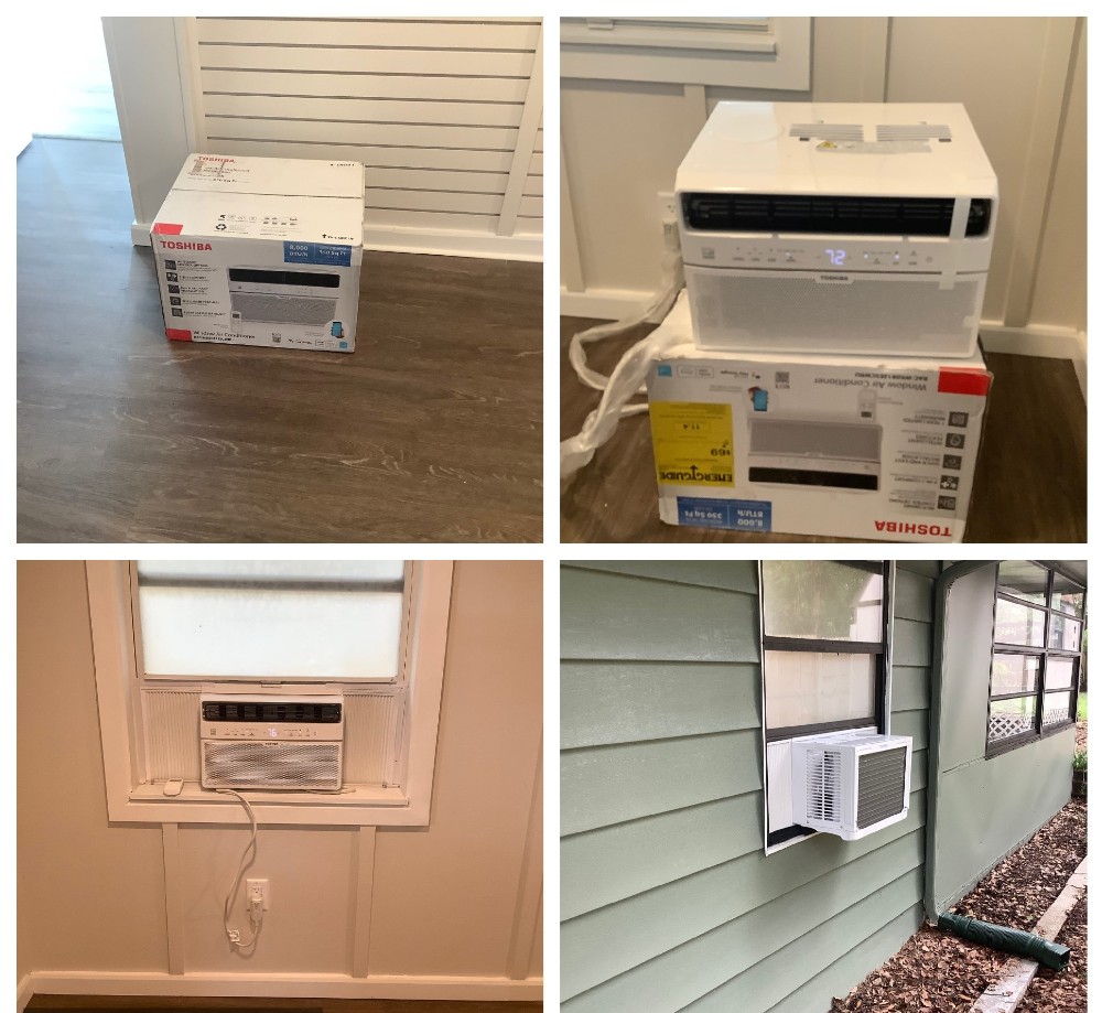 Window A/C installation in Debary
