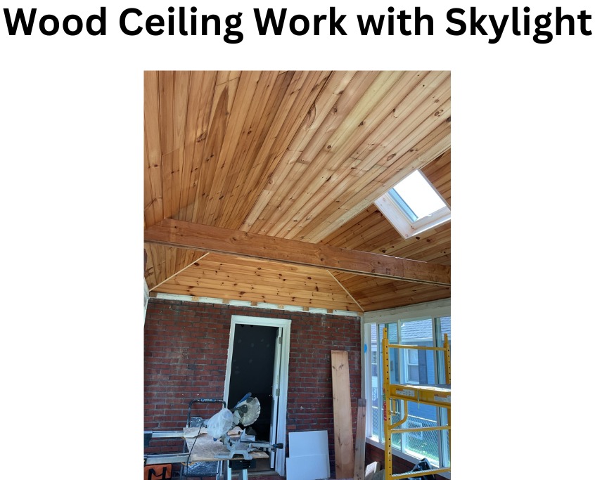 Wood Ceiling Carpentry