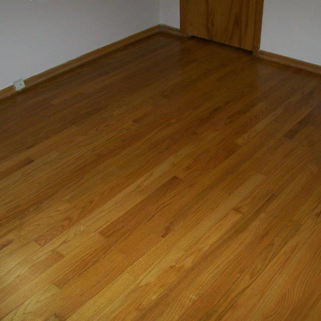 Wood floor panelling