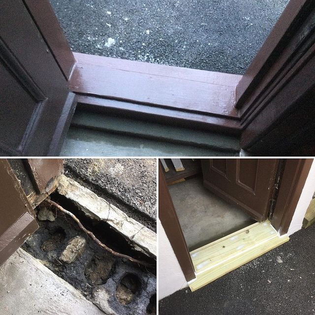 Removing The Rotting Wood