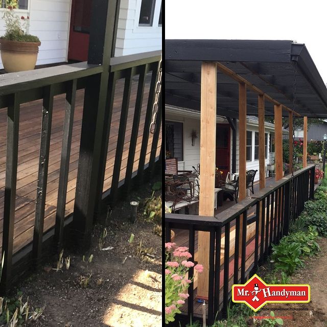 This customer in Vancouver needed help replacing their roof's support beam, which had significant rot on the end. We helped get the roof the support it deserved.