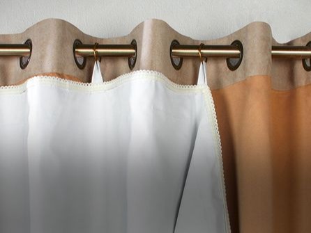 curtains before and after