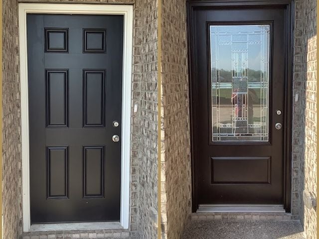 doors before and after