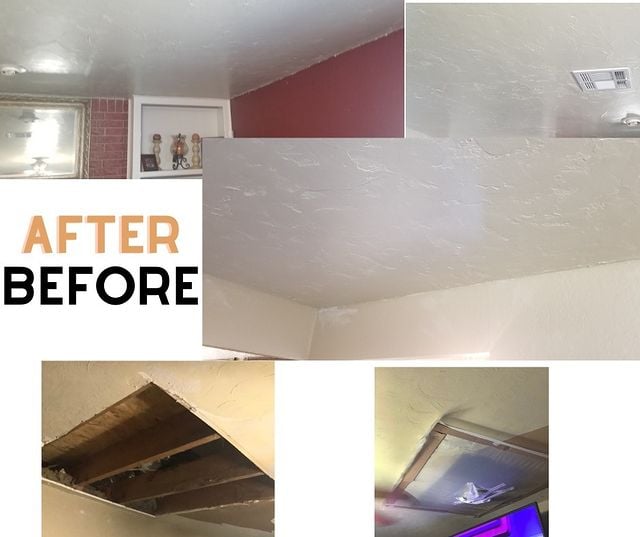 drywall ceiling repair services!