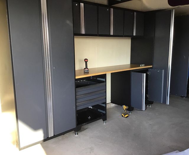 garage storage build