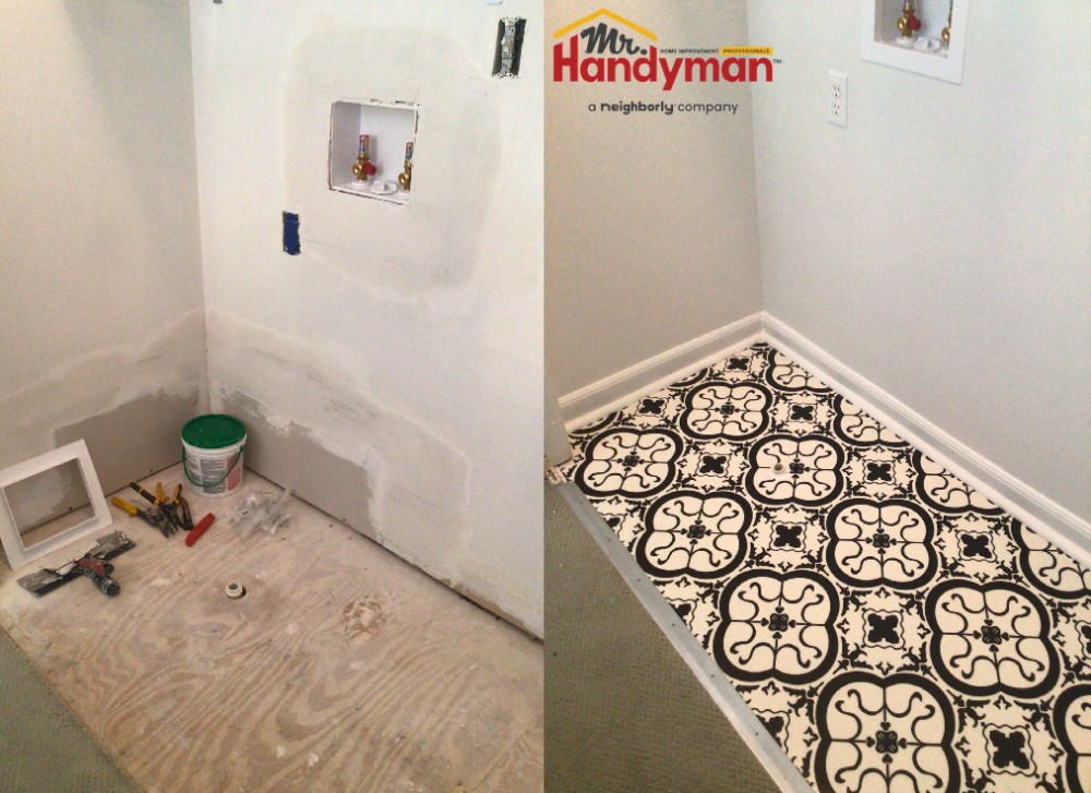 laundry renovation