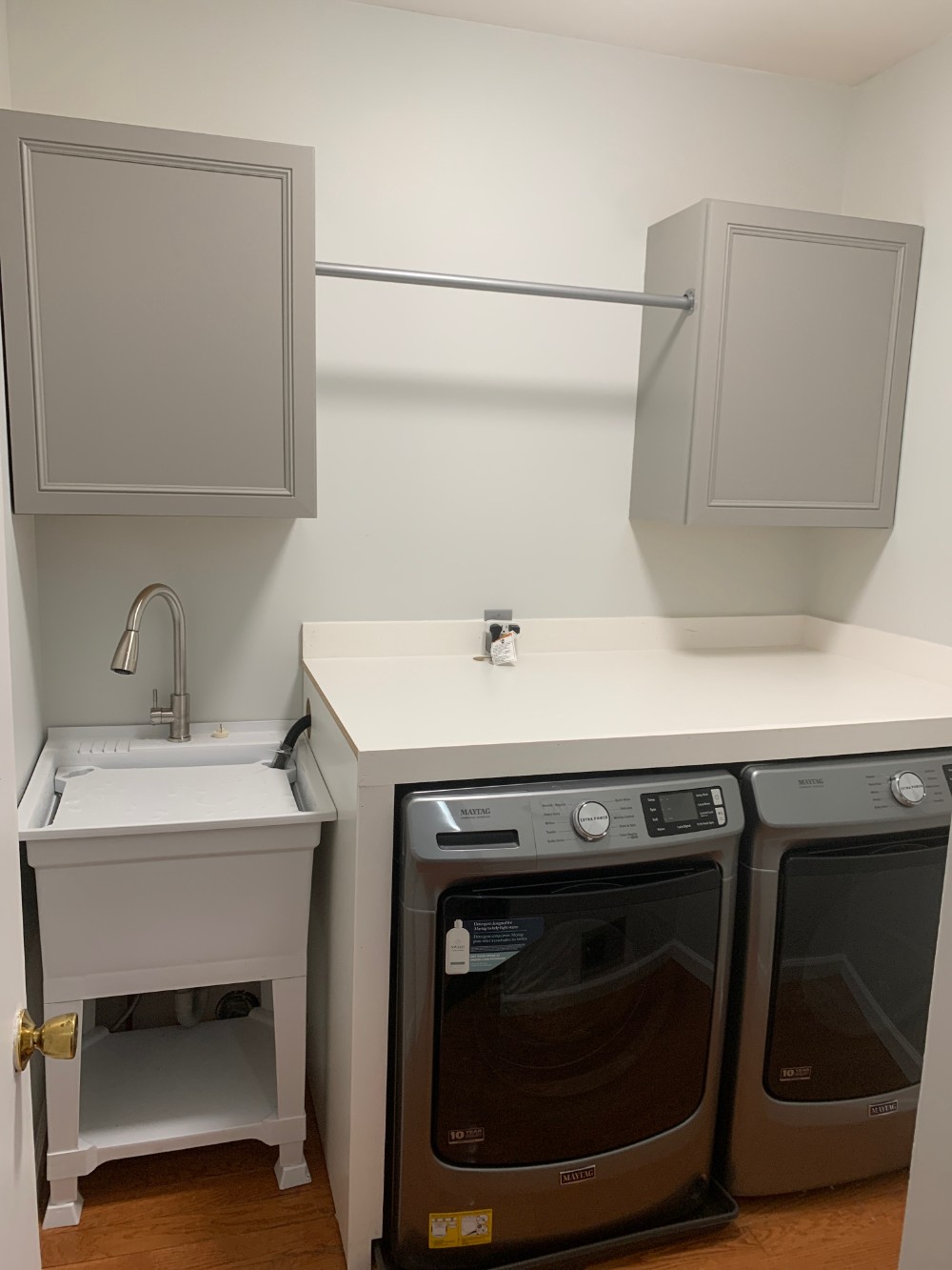 laundry room make over