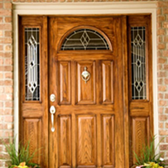 New exterior door.