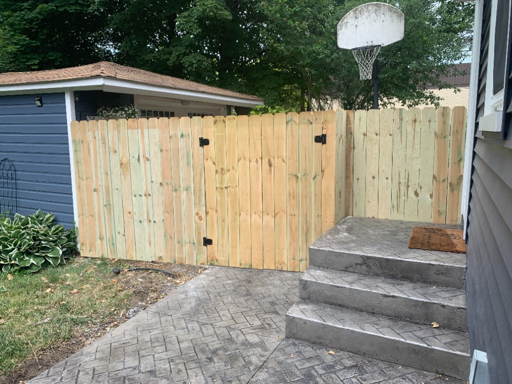 new fence